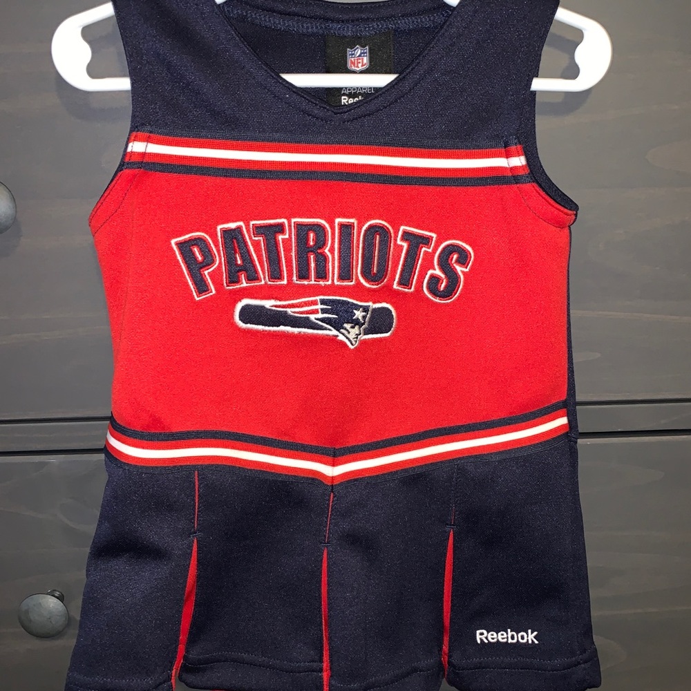 NWOT NFL Patriots Cheer Dress Uniform Costume